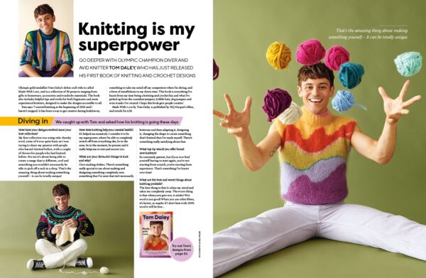 Knitting Magazine 237 Spread 2
